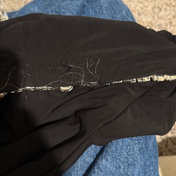 Albina Dyla Long Black Gown cute prom dress!!! - Picture 9 of 10